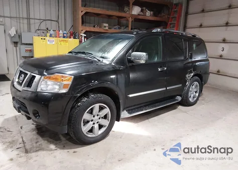 2014 Nissan Armada Platinum from USA, damaged, VIN 5N1BA0NEXEN607801